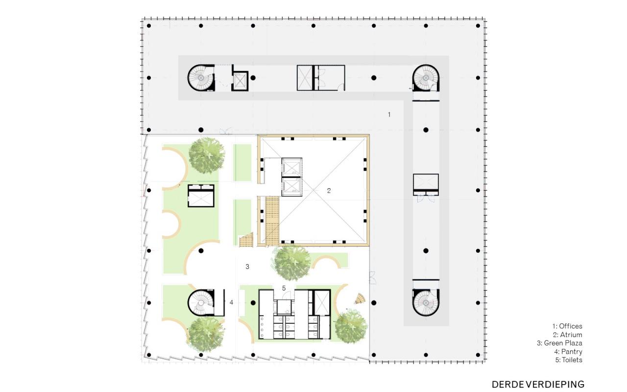BIM建筑|佳能生产印刷总部 / Broekbakema BIM建筑|佳能生产印刷总部 / Broekbakema