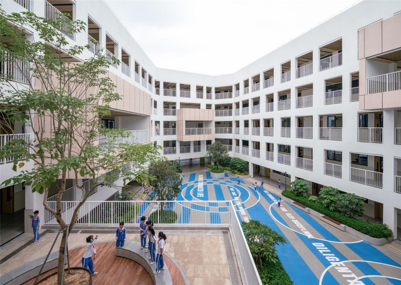 BIM建筑|深圳坪山区日新小学 / 申都设计 BIM建筑|深圳坪山区日新小学 / 申都设计