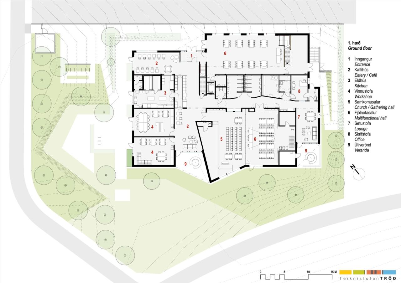 BIM建筑|救世军冰岛总部 / Teiknistofan Tröo BIM建筑|救世军冰岛总部 / Teiknistofan Tröo