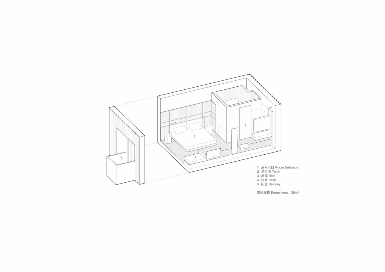 BIM建筑|阿那亚唐舍酒店 / B.L.U.E. Architecture Studio BIM建筑|阿那亚唐舍酒店 / B.L.U.E. Architecture Studio