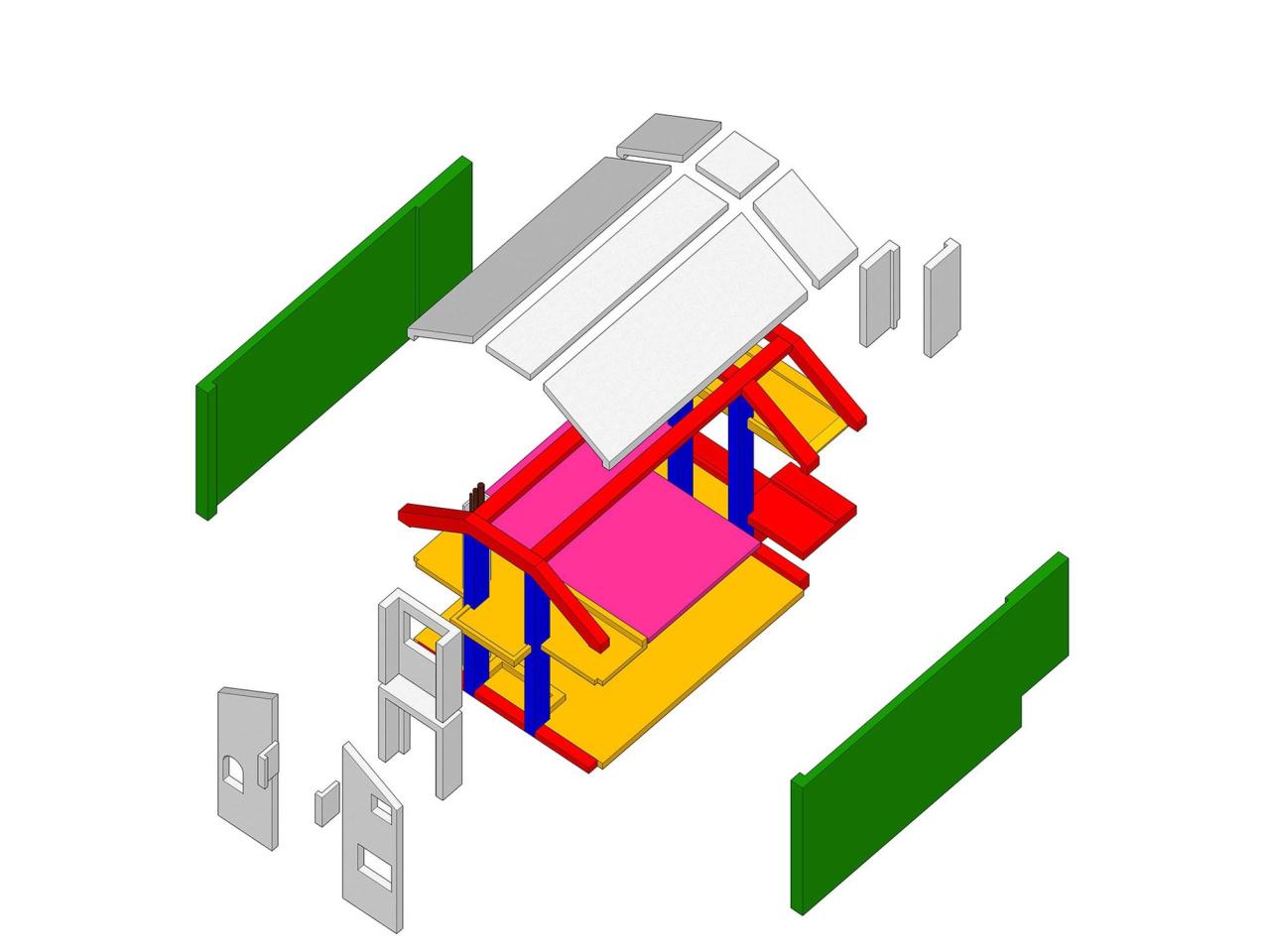 BIM建筑|宠物酒店:犬舍 / 高目建筑 BIM建筑|宠物酒店:犬舍 / 高目建筑