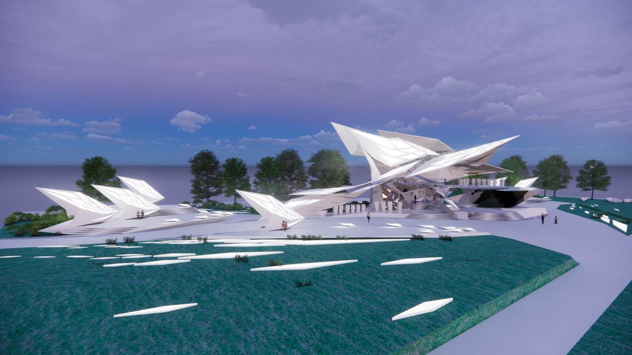 BIM建筑|大三环境艺术系学生的美学观念 / 龚舒腾 BIM建筑|大三环境艺术系学生的美学观念 / 龚舒腾
