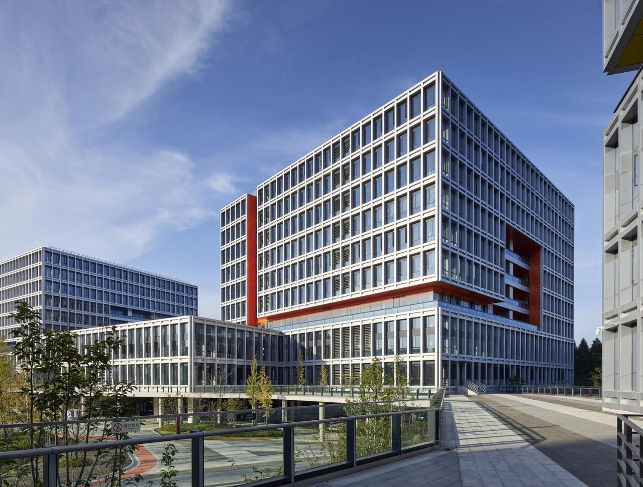 BIM建筑|阿里巴巴杭州软件生产基地二期 / 浙江省建筑设计研究院 BIM建筑|阿里巴巴杭州软件生产基地二期 / 浙江省建筑设计研究院