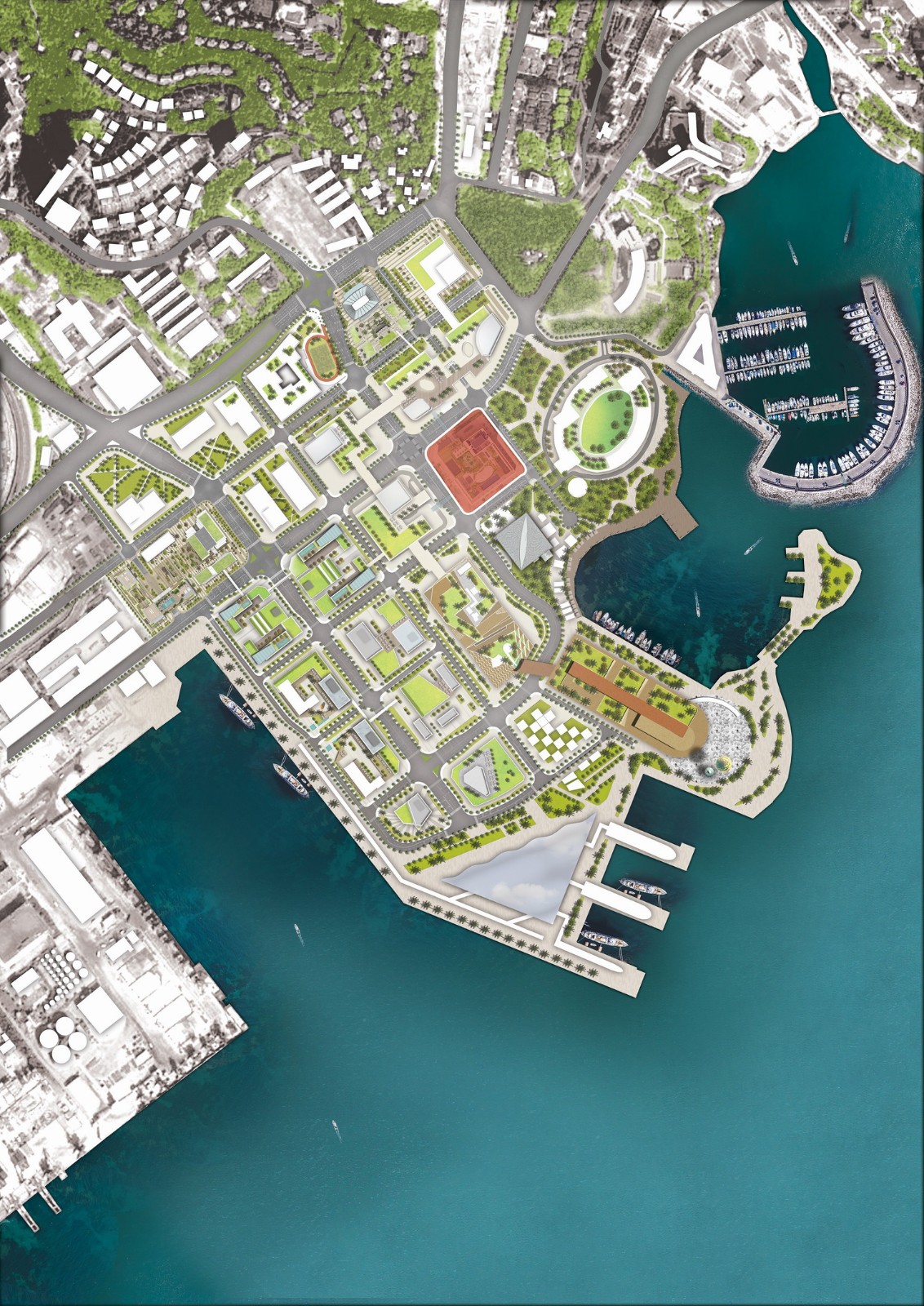 BIM建筑|匠心演绎深圳太子湾滨海豪宅地标 / 10 Design BIM建筑|匠心演绎深圳太子湾滨海豪宅地标 / 10 Design