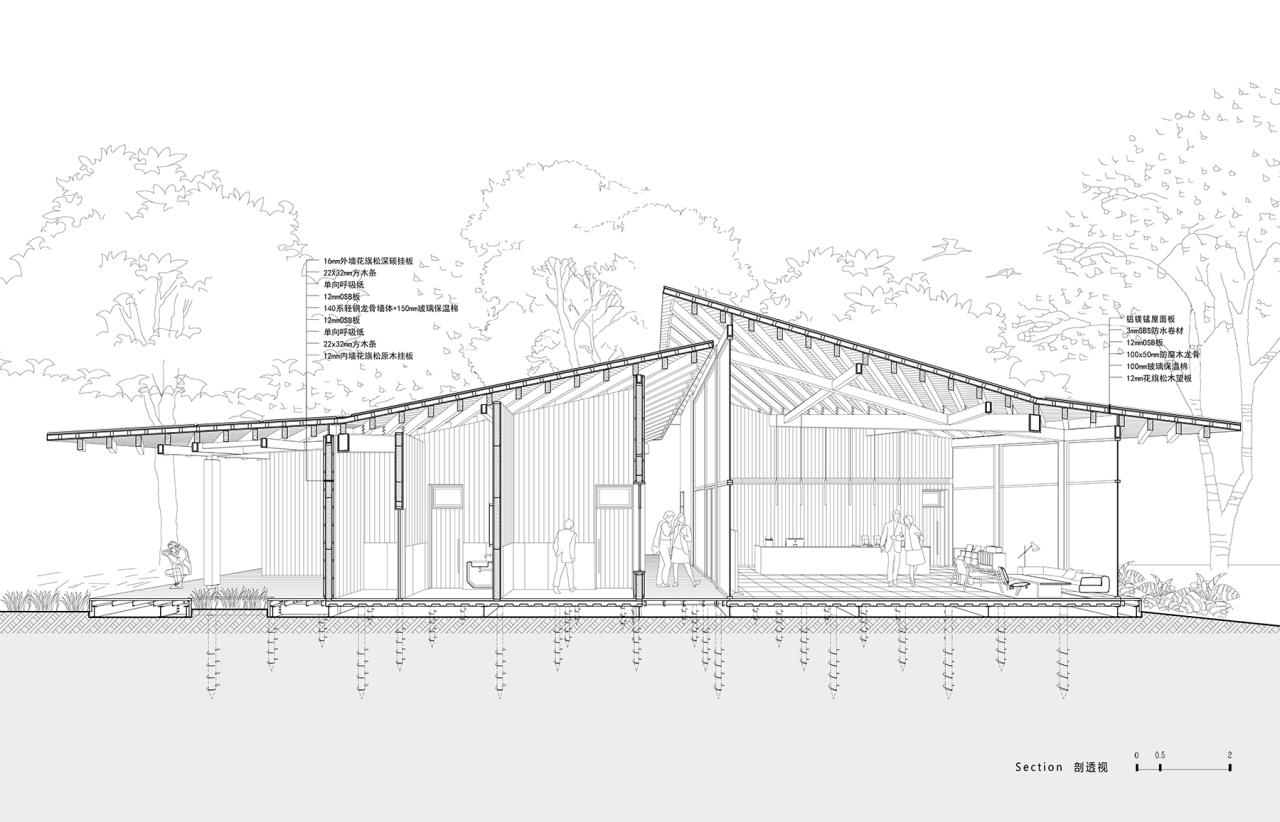 BIM建筑|富阳·阳陂湖湿地接待中心 / 尌林建筑设计事务所 BIM建筑|富阳·阳陂湖湿地接待中心 / 尌林建筑设计事务所