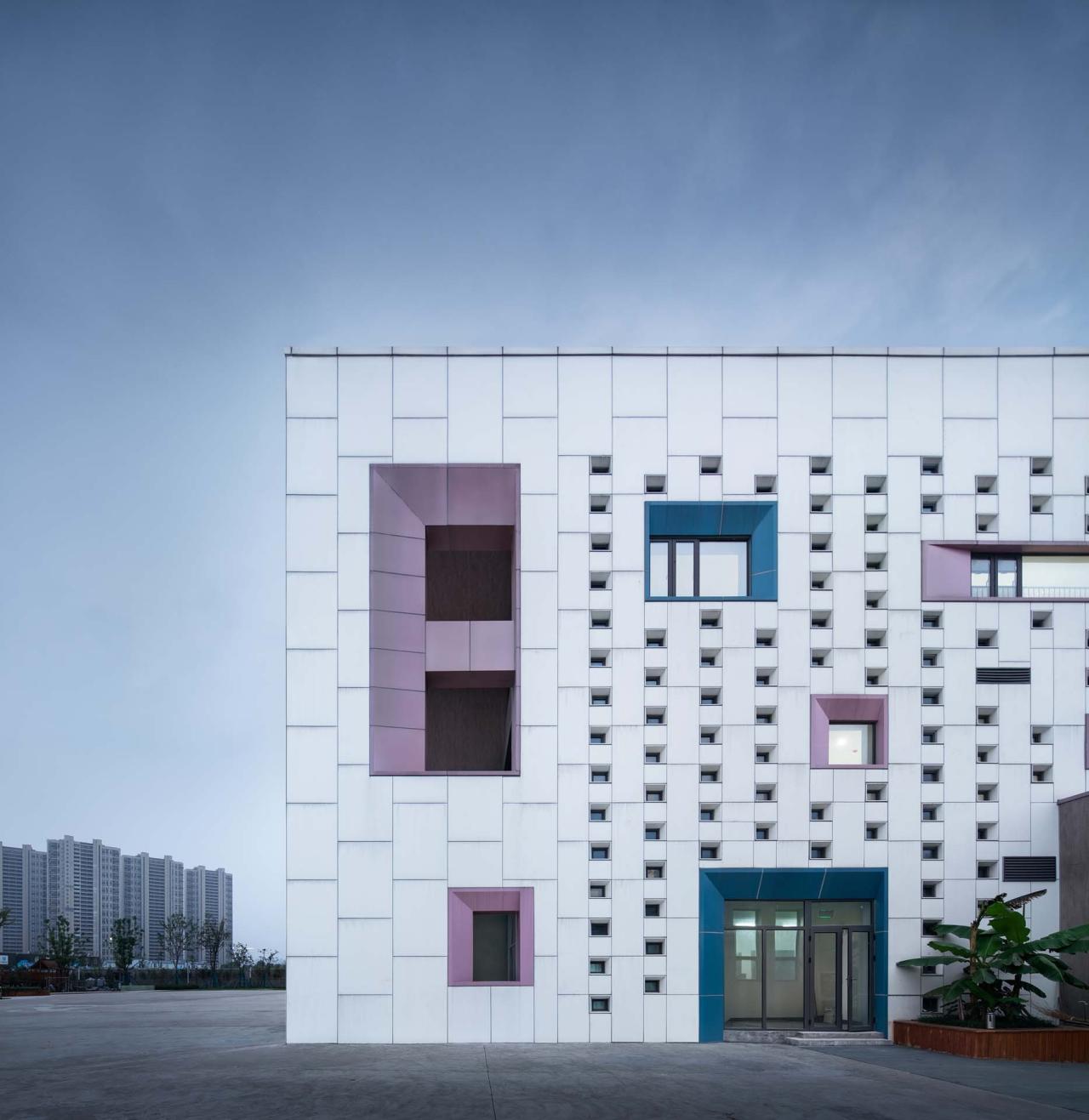 BIM建筑|南京市鼓楼幼儿园江北分园 / 东南大学建筑设计研究院 BIM建筑|南京市鼓楼幼儿园江北分园 / 东南大学建筑设计研究院