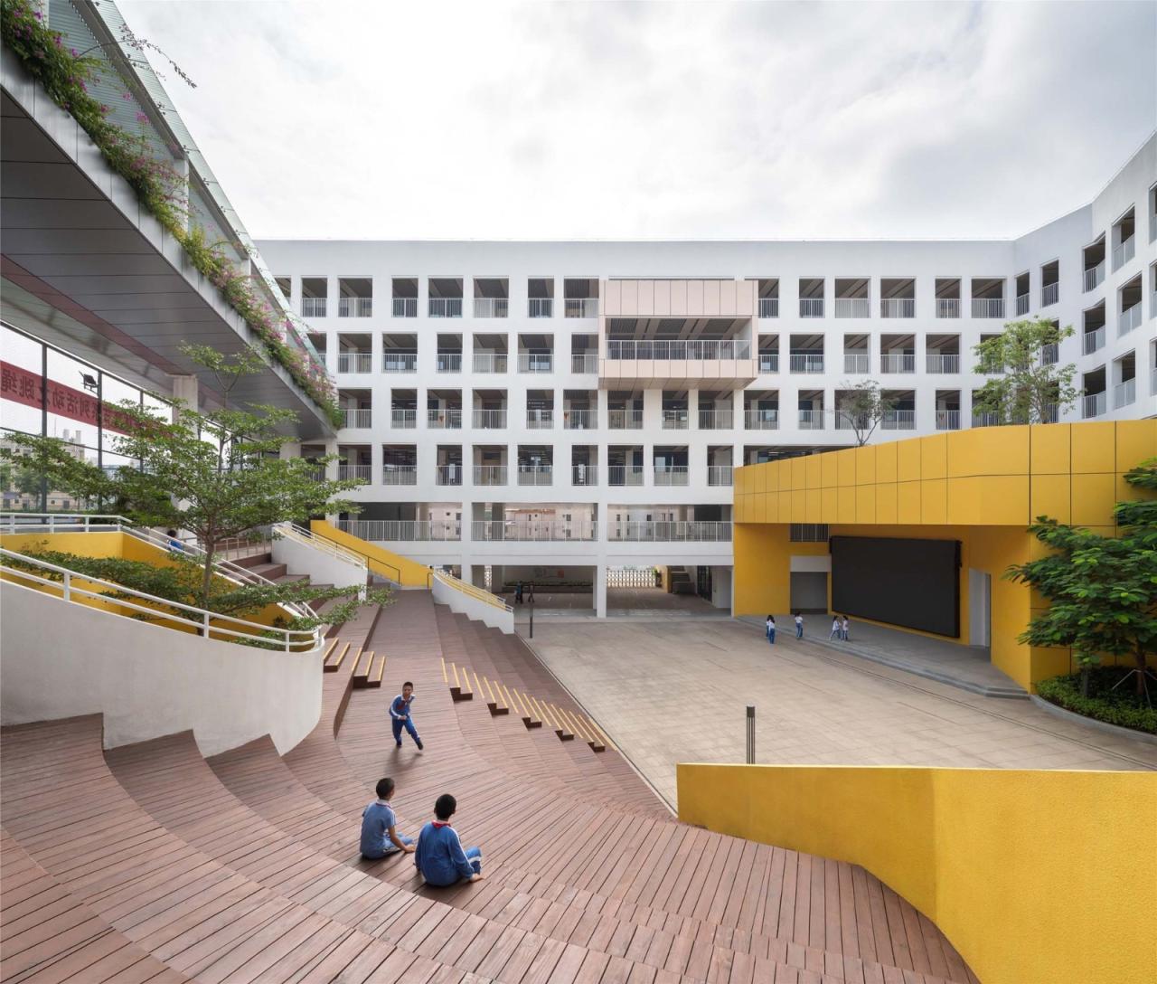 BIM建筑|深圳坪山区日新小学 / 申都设计 BIM建筑|深圳坪山区日新小学 / 申都设计