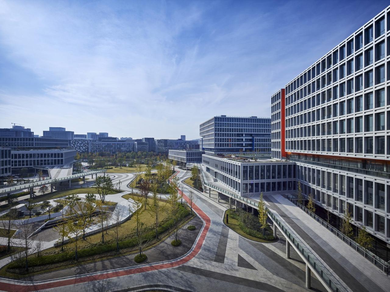BIM建筑|阿里巴巴杭州软件生产基地二期 / 浙江省建筑设计研究院 BIM建筑|阿里巴巴杭州软件生产基地二期 / 浙江省建筑设计研究院