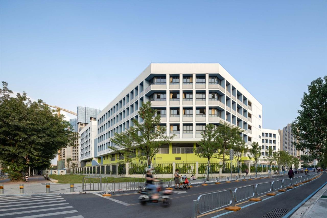 BIM建筑|深圳坪山区日新小学 / 申都设计 BIM建筑|深圳坪山区日新小学 / 申都设计