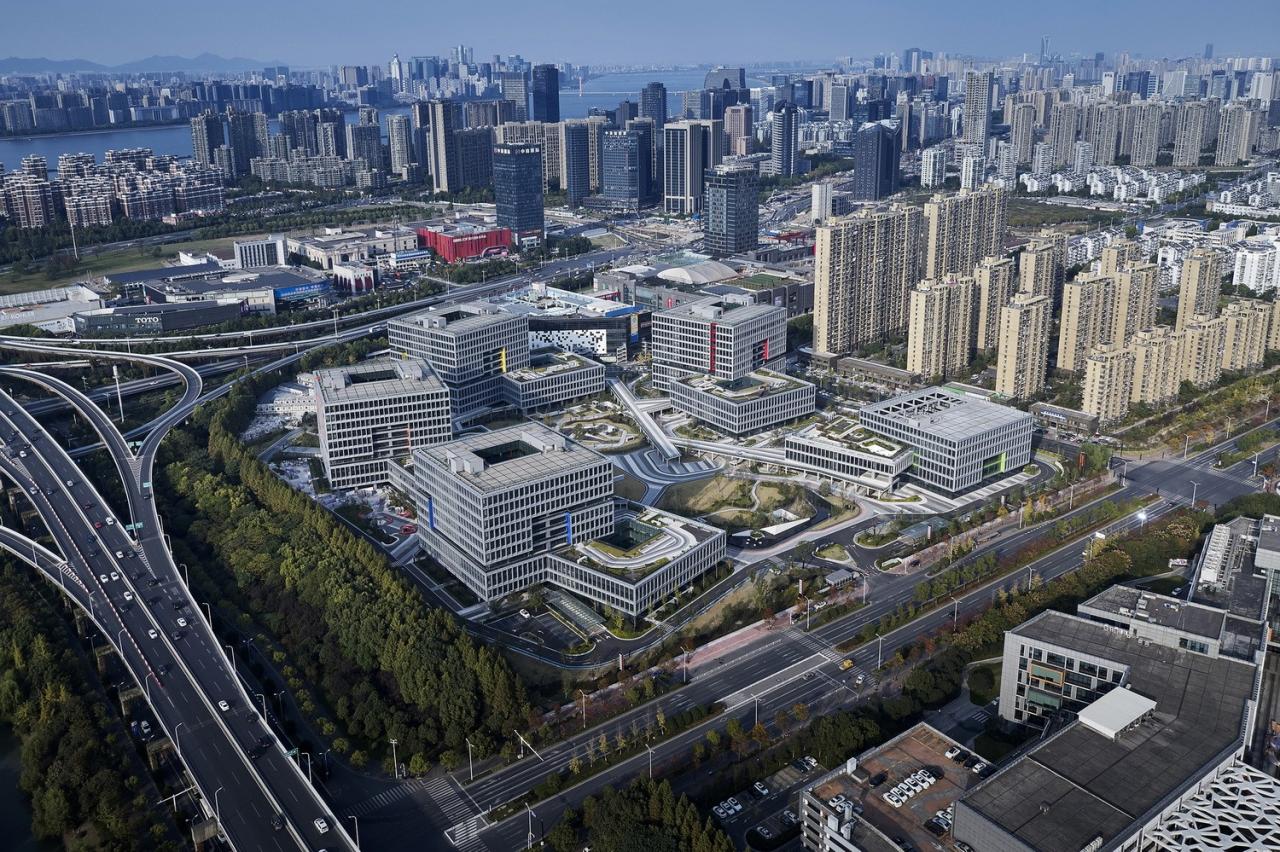 BIM建筑|阿里巴巴杭州软件生产基地二期 / 浙江省建筑设计研究院 BIM建筑|阿里巴巴杭州软件生产基地二期 / 浙江省建筑设计研究院