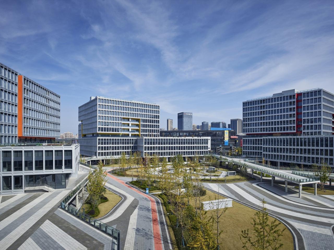 BIM建筑|阿里巴巴杭州软件生产基地二期 / 浙江省建筑设计研究院 BIM建筑|阿里巴巴杭州软件生产基地二期 / 浙江省建筑设计研究院