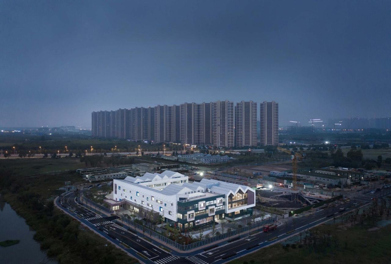 BIM建筑|南京市鼓楼幼儿园江北分园 / 东南大学建筑设计研究院 BIM建筑|南京市鼓楼幼儿园江北分园 / 东南大学建筑设计研究院