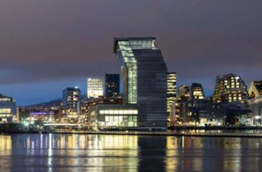 BIM建筑|埃雷罗斯在奥斯陆海滨设计芒克博物馆-BIM建筑网