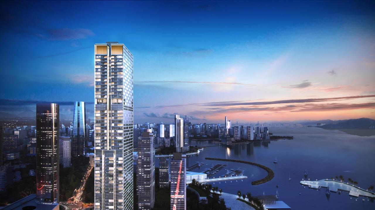 BIM建筑|匠心演绎深圳太子湾滨海豪宅地标 / 10 Design BIM建筑|匠心演绎深圳太子湾滨海豪宅地标 / 10 Design