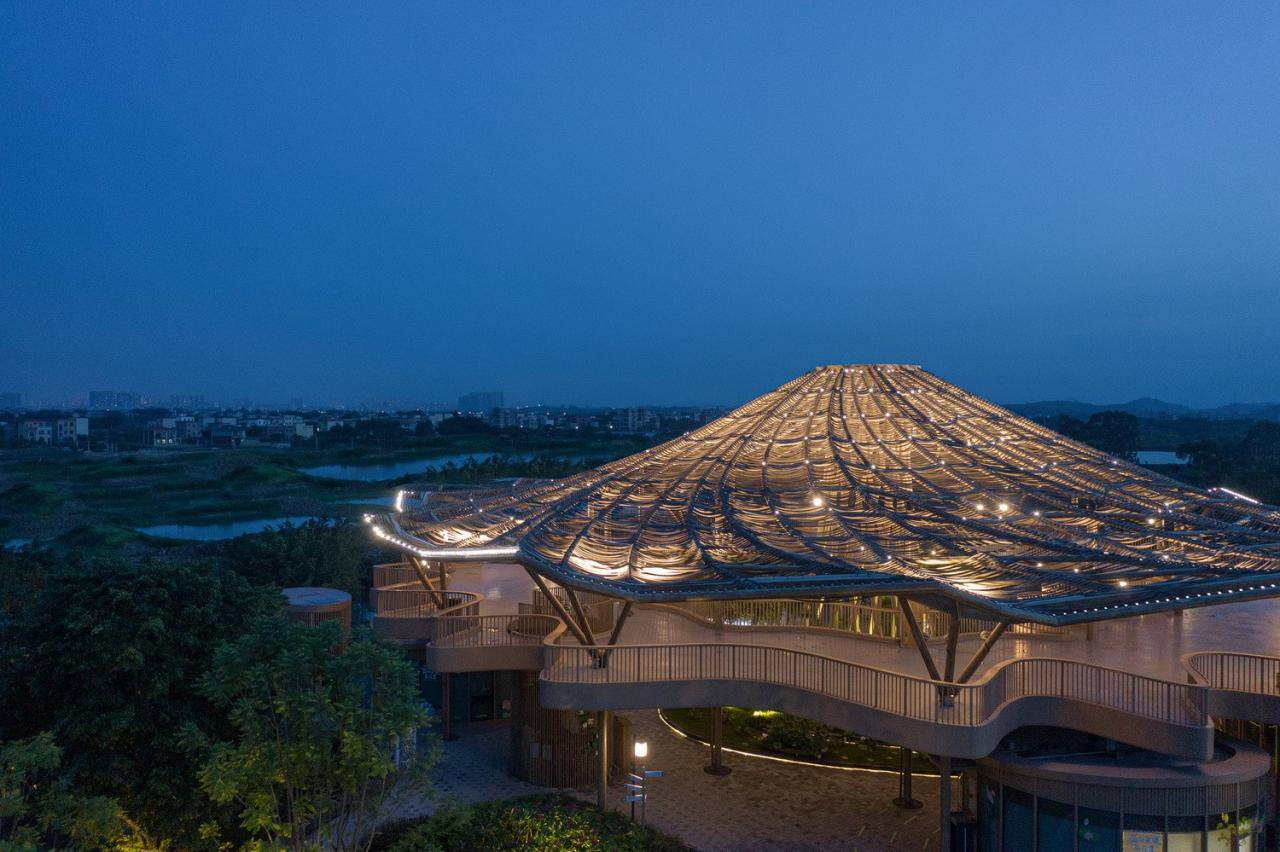 BIM建筑|古劳水乡文化生态旅游度假区宾客中心 / 深圳华汇设计 BIM建筑|古劳水乡文化生态旅游度假区宾客中心 / 深圳华汇设计