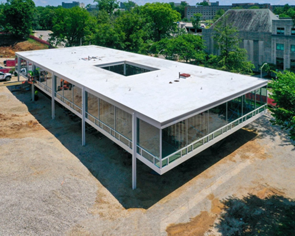 BIM建筑|印第安那大学建造密斯·凡·德罗设计的项目 BIM建筑|印第安那大学建造密斯·凡·德罗设计的项目
