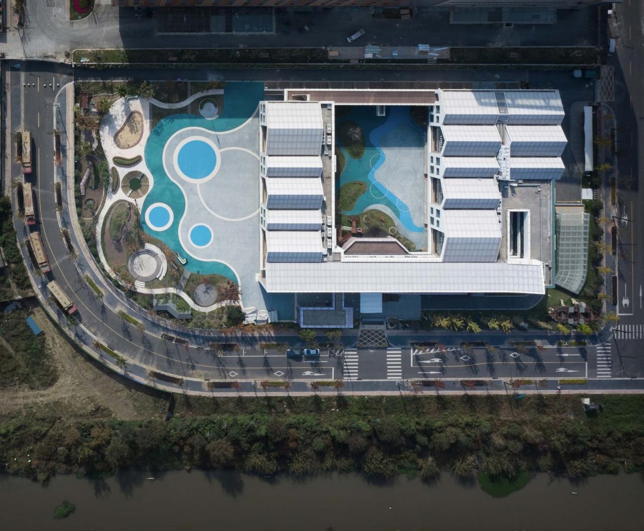BIM建筑|南京市鼓楼幼儿园江北分园 / 东南大学建筑设计研究院 BIM建筑|南京市鼓楼幼儿园江北分园 / 东南大学建筑设计研究院