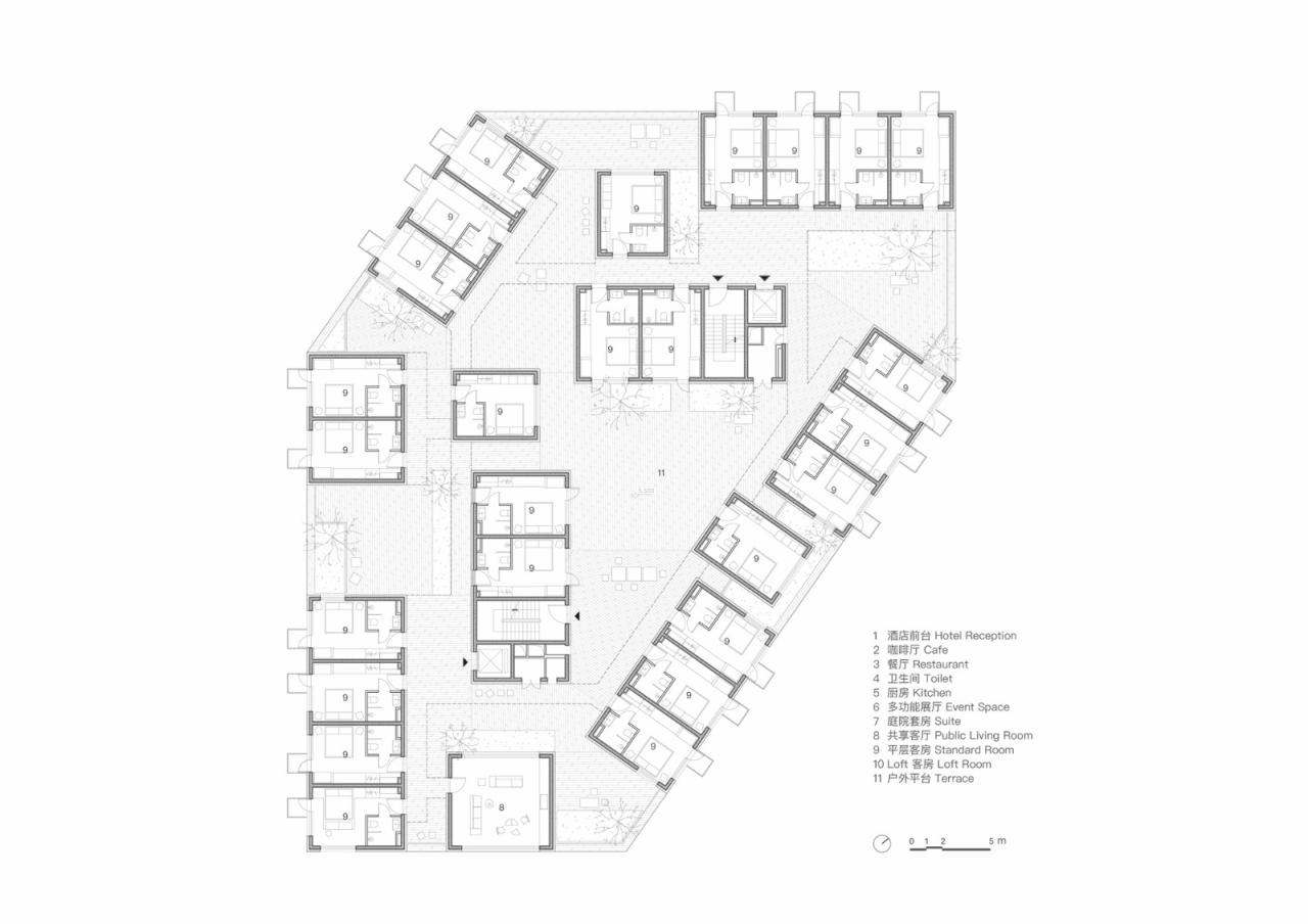 BIM建筑|阿那亚唐舍酒店 / B.L.U.E. Architecture Studio BIM建筑|阿那亚唐舍酒店 / B.L.U.E. Architecture Studio
