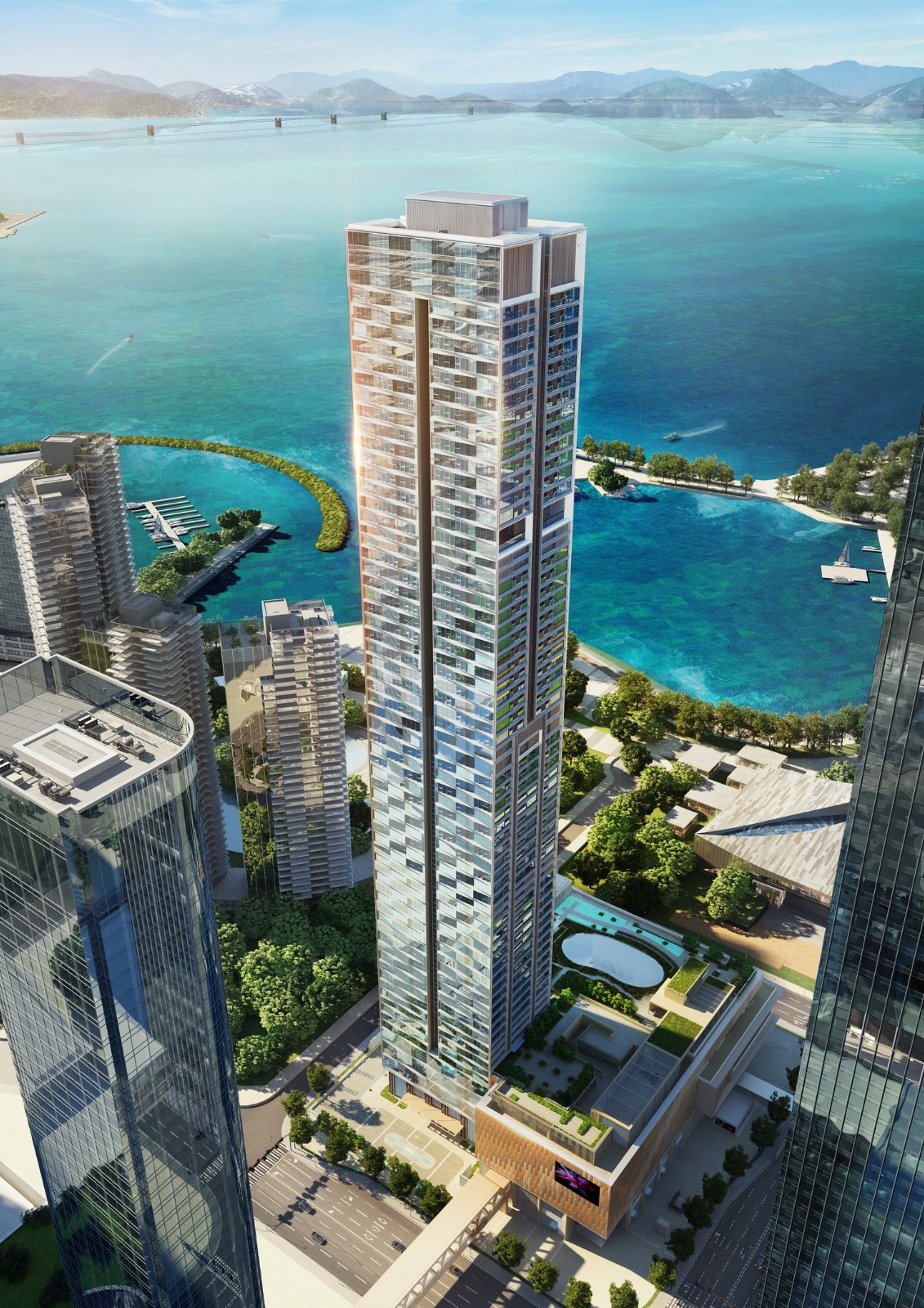 BIM建筑|匠心演绎深圳太子湾滨海豪宅地标 / 10 Design BIM建筑|匠心演绎深圳太子湾滨海豪宅地标 / 10 Design