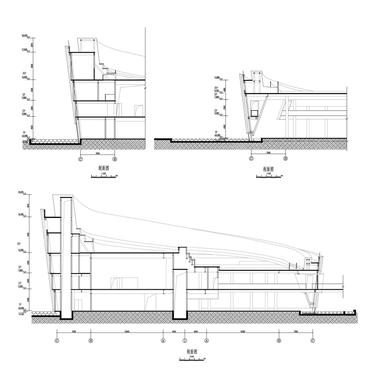 BIM建筑|济宁运河文化艺术中心 / 筑境设计 BIM建筑|济宁运河文化艺术中心 / 筑境设计