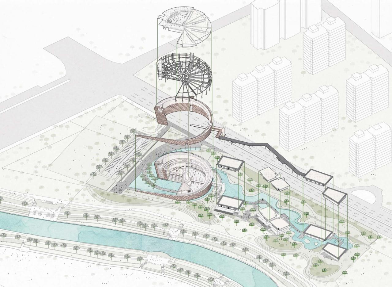 BIM建筑|济宁运河文化艺术中心 / 筑境设计 BIM建筑|济宁运河文化艺术中心 / 筑境设计