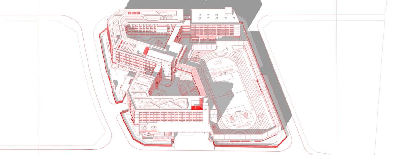 BIM建筑|深圳坪山区日新小学 / 申都设计 BIM建筑|深圳坪山区日新小学 / 申都设计