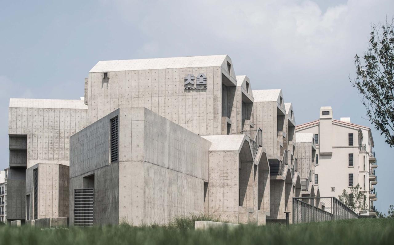 BIM建筑|宠物酒店:犬舍 / 高目建筑 BIM建筑|宠物酒店:犬舍 / 高目建筑