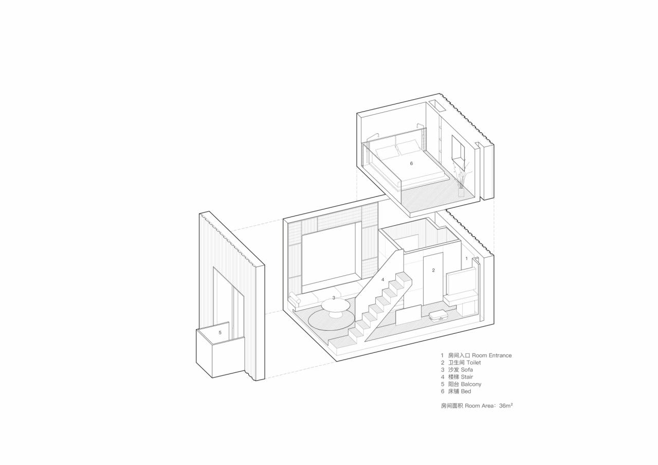 BIM建筑|阿那亚唐舍酒店 / B.L.U.E. Architecture Studio BIM建筑|阿那亚唐舍酒店 / B.L.U.E. Architecture Studio