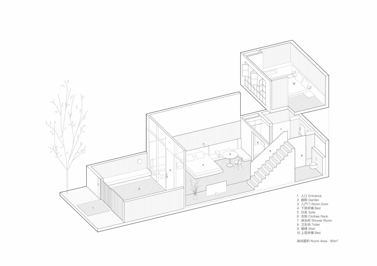 BIM建筑|阿那亚唐舍酒店 / B.L.U.E. Architecture Studio BIM建筑|阿那亚唐舍酒店 / B.L.U.E. Architecture Studio