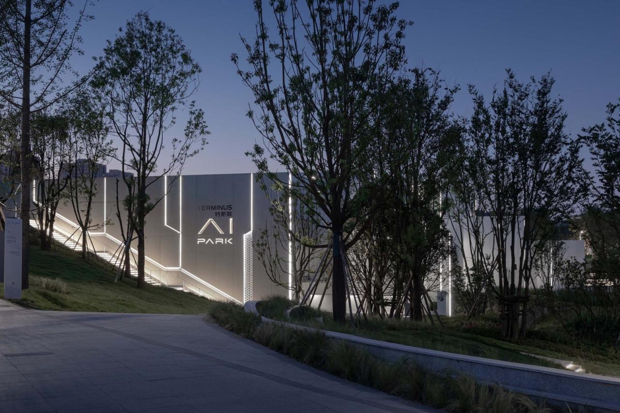 BIM建筑|特斯联科技集团人工智能城市先行区 AI PARK / 行之建筑设计工作室 BIM建筑|特斯联科技集团人工智能城市先行区 AI PARK / 行之建筑设计工作室