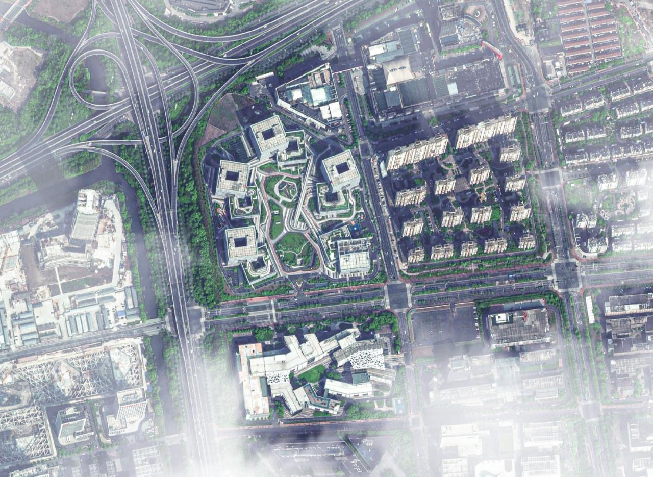 BIM建筑|阿里巴巴杭州软件生产基地二期 / 浙江省建筑设计研究院 BIM建筑|阿里巴巴杭州软件生产基地二期 / 浙江省建筑设计研究院