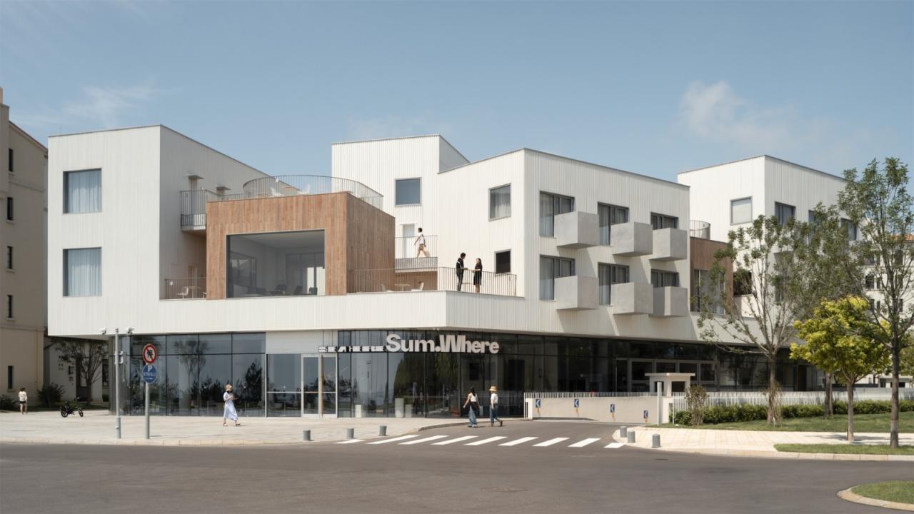 BIM建筑|阿那亚唐舍酒店 / B.L.U.E. Architecture Studio BIM建筑|阿那亚唐舍酒店 / B.L.U.E. Architecture Studio