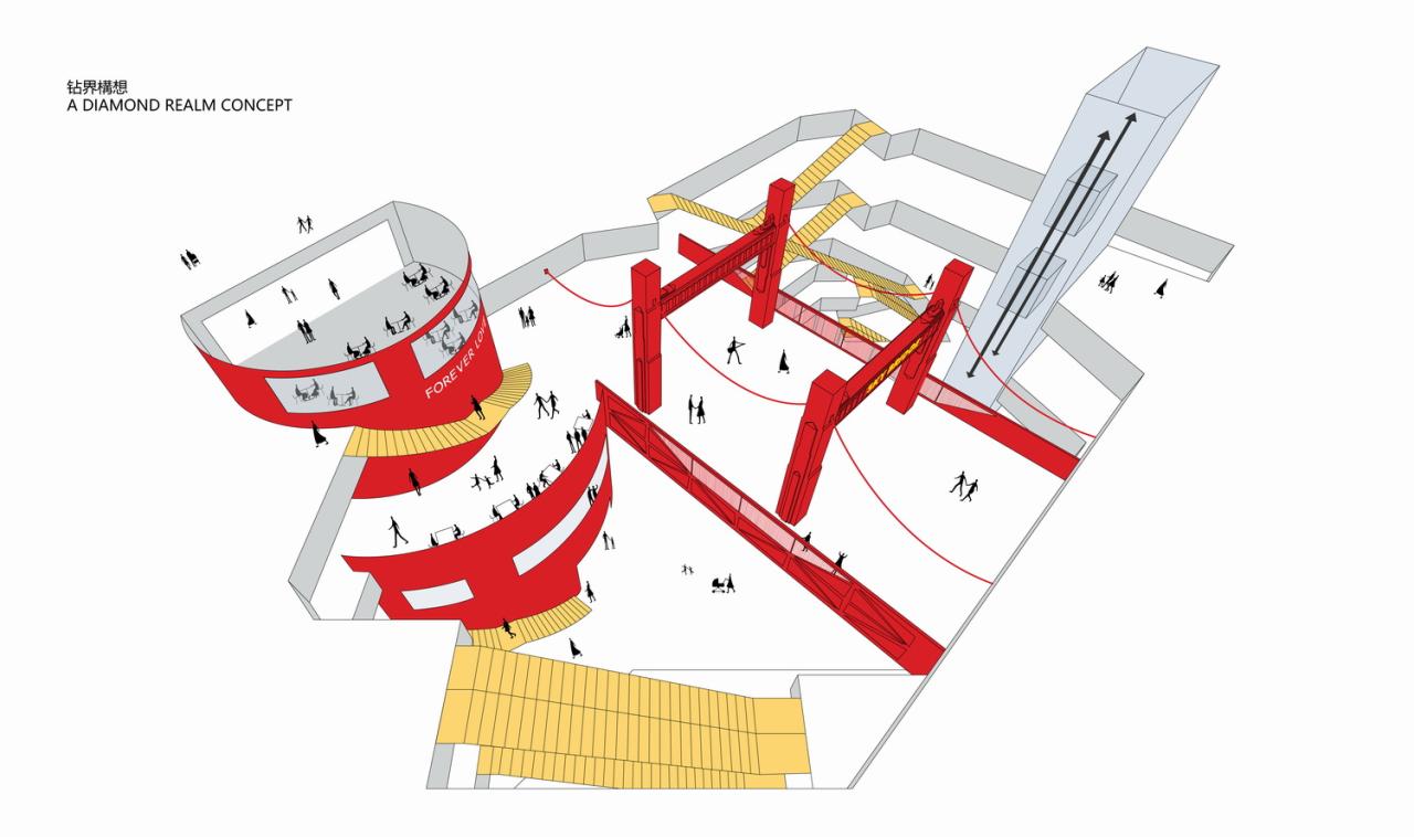 BIM建筑|亚泰新动力 —— 钻界 / 乾正设计 BIM建筑|亚泰新动力 —— 钻界 / 乾正设计