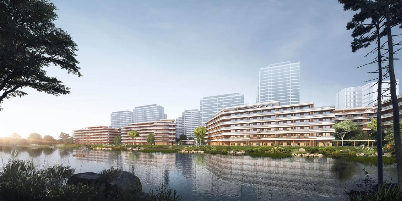 BIM建筑|混合的真实:城市型康养综合体的创新实践 / 栖城设计 BIM建筑|混合的真实:城市型康养综合体的创新实践 / 栖城设计