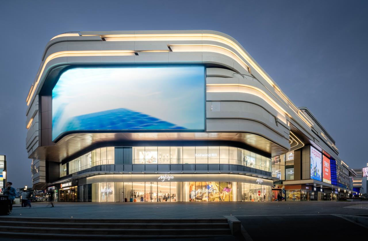 BIM建筑|湖畔购物新体验:金湾商都落成开业 / 10 Design BIM建筑|湖畔购物新体验:金湾商都落成开业 / 10 Design