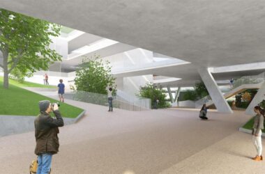BIM建筑|山间学堂:深圳市第三十三高级中学(中标候选方案) / 上海华都建筑规划设计有限公司-BIM建筑网