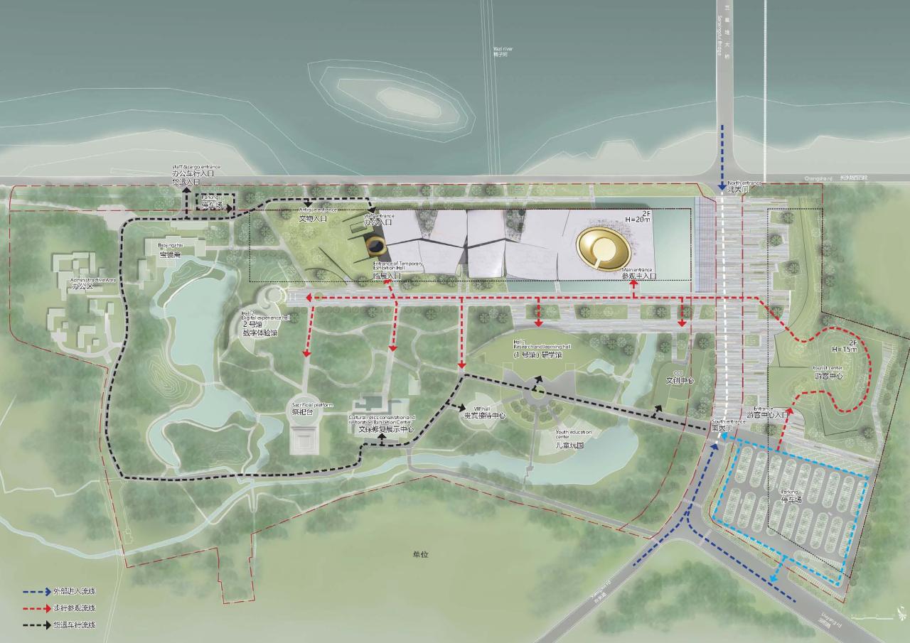 BIM建筑|古蜀玉璋:三星堆博物馆新馆方案设计 / 北京市建筑设计研究院有限公司 BIM建筑|古蜀玉璋:三星堆博物馆新馆方案设计 / 北京市建筑设计研究院有限公司