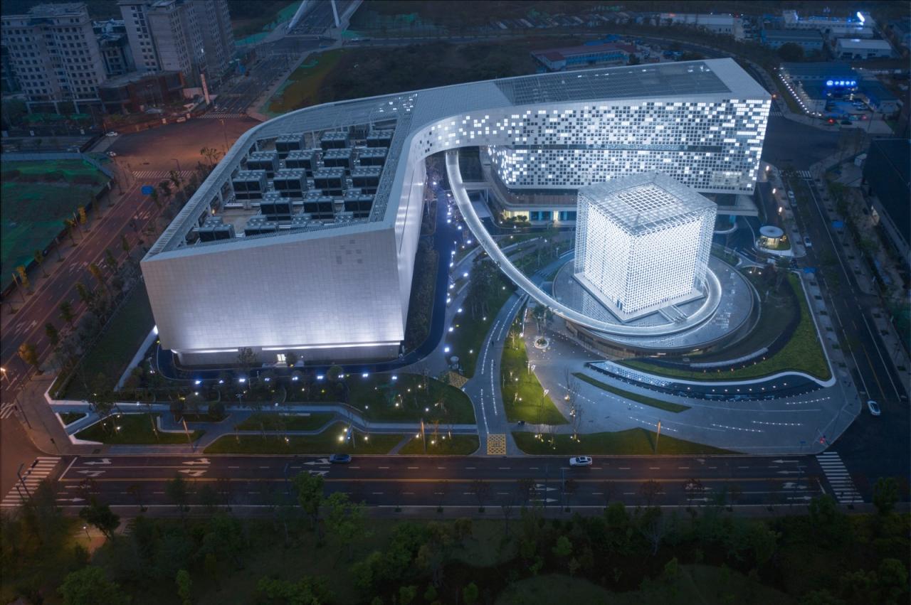 BIM建筑|成都超算中心 / 中国建筑西南设计研究院 BIM建筑|成都超算中心 / 中国建筑西南设计研究院