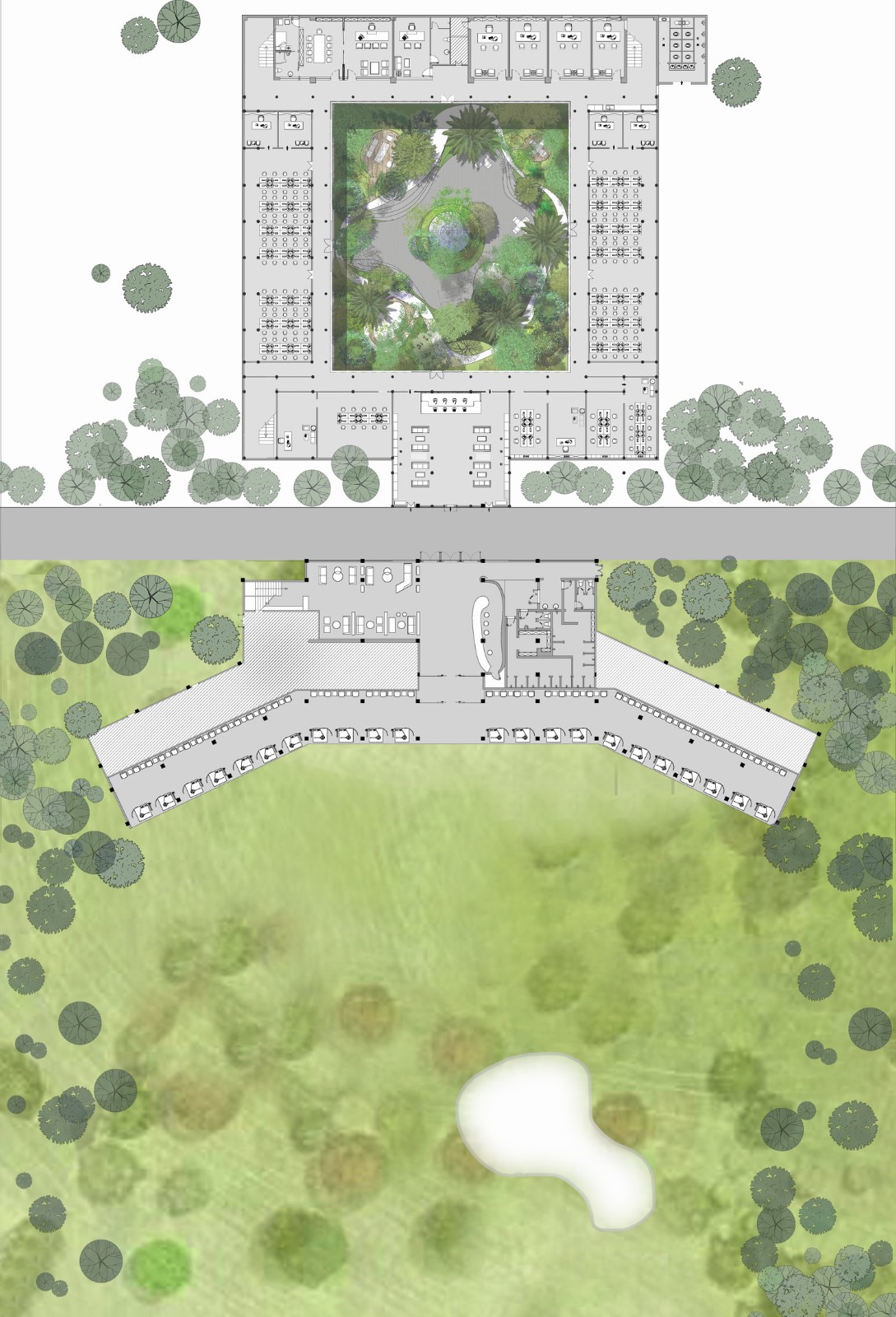 BIM建筑|中国传统四合庭院的人文办公综合体升级改造 / 北京中德行建筑设计 BIM建筑|中国传统四合庭院的人文办公综合体升级改造 / 北京中德行建筑设计