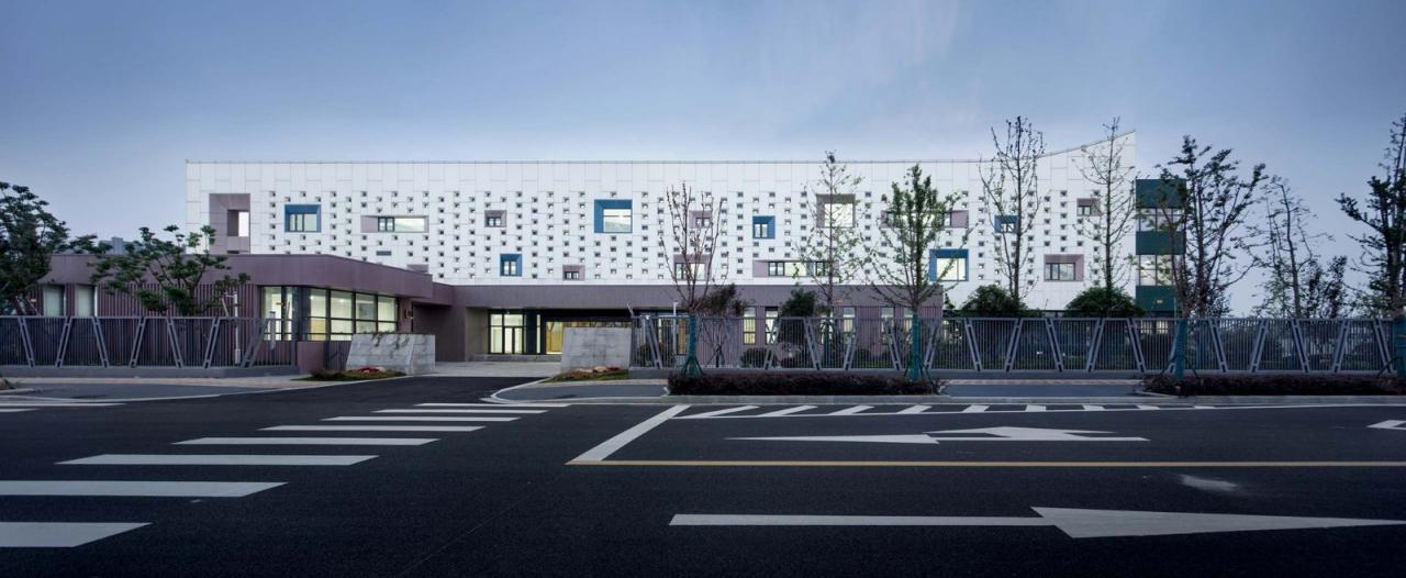 BIM建筑|南京市鼓楼幼儿园江北分园 / 东南大学建筑设计研究院 BIM建筑|南京市鼓楼幼儿园江北分园 / 东南大学建筑设计研究院