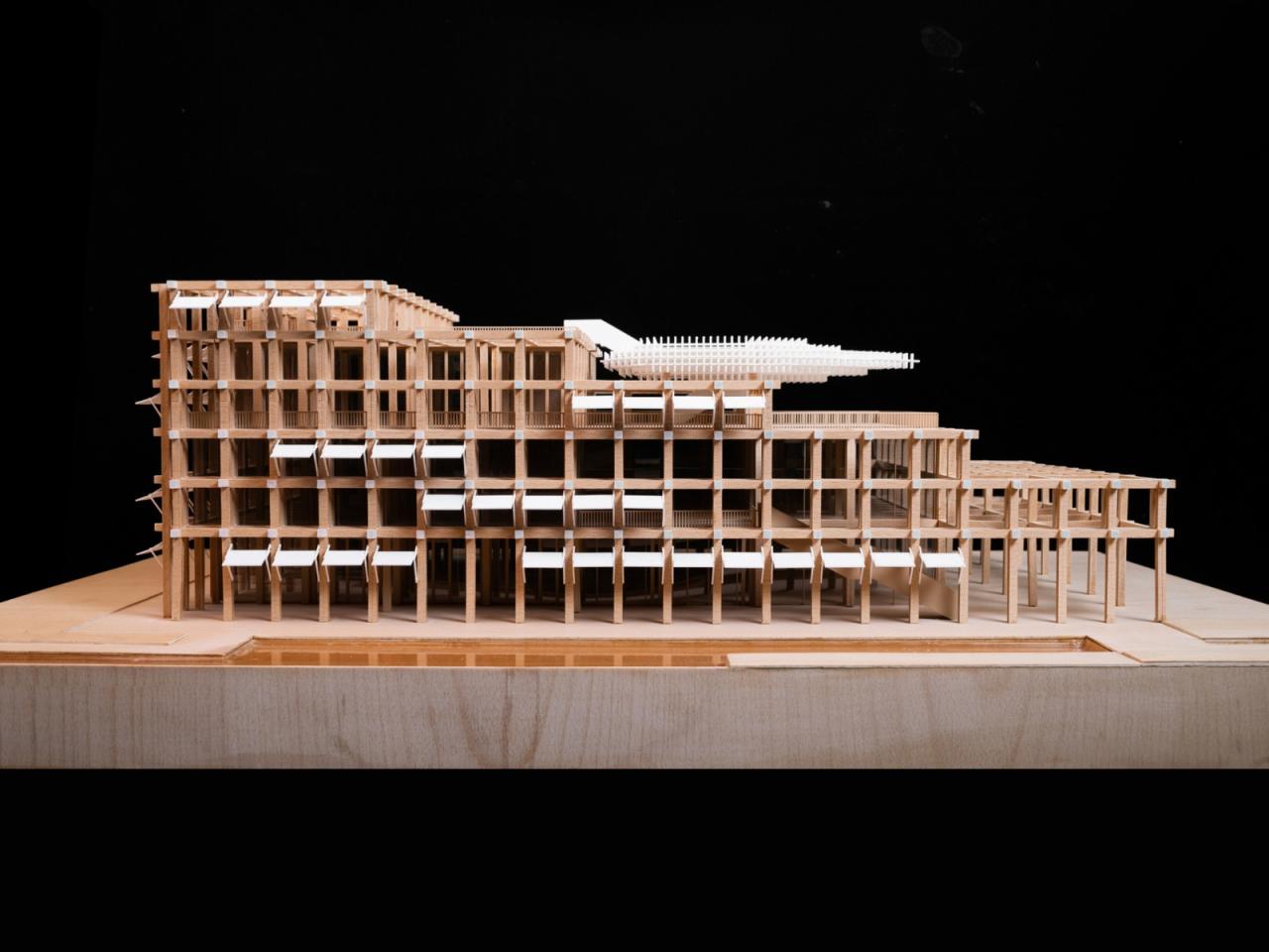 BIM建筑|绍兴黄酒小镇会客厅 / gad BIM建筑|绍兴黄酒小镇会客厅 / gad