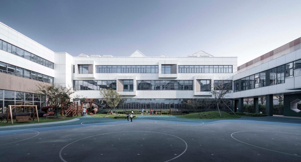 BIM建筑|南京市鼓楼幼儿园江北分园 / 东南大学建筑设计研究院 BIM建筑|南京市鼓楼幼儿园江北分园 / 东南大学建筑设计研究院