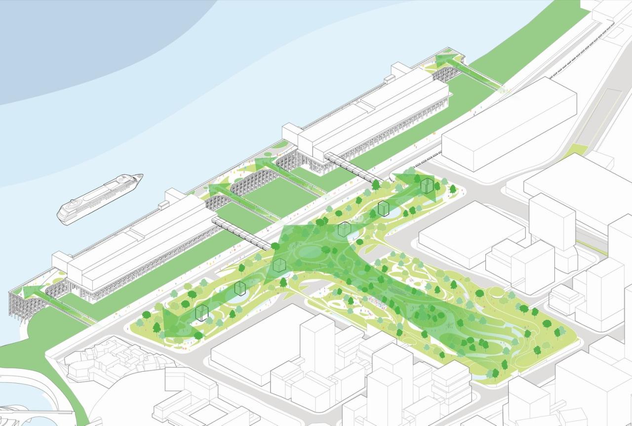 BIM建筑|“龙门吊” | MAD赢得重庆寸滩国际邮轮中心竞赛 BIM建筑|“龙门吊” | MAD赢得重庆寸滩国际邮轮中心竞赛