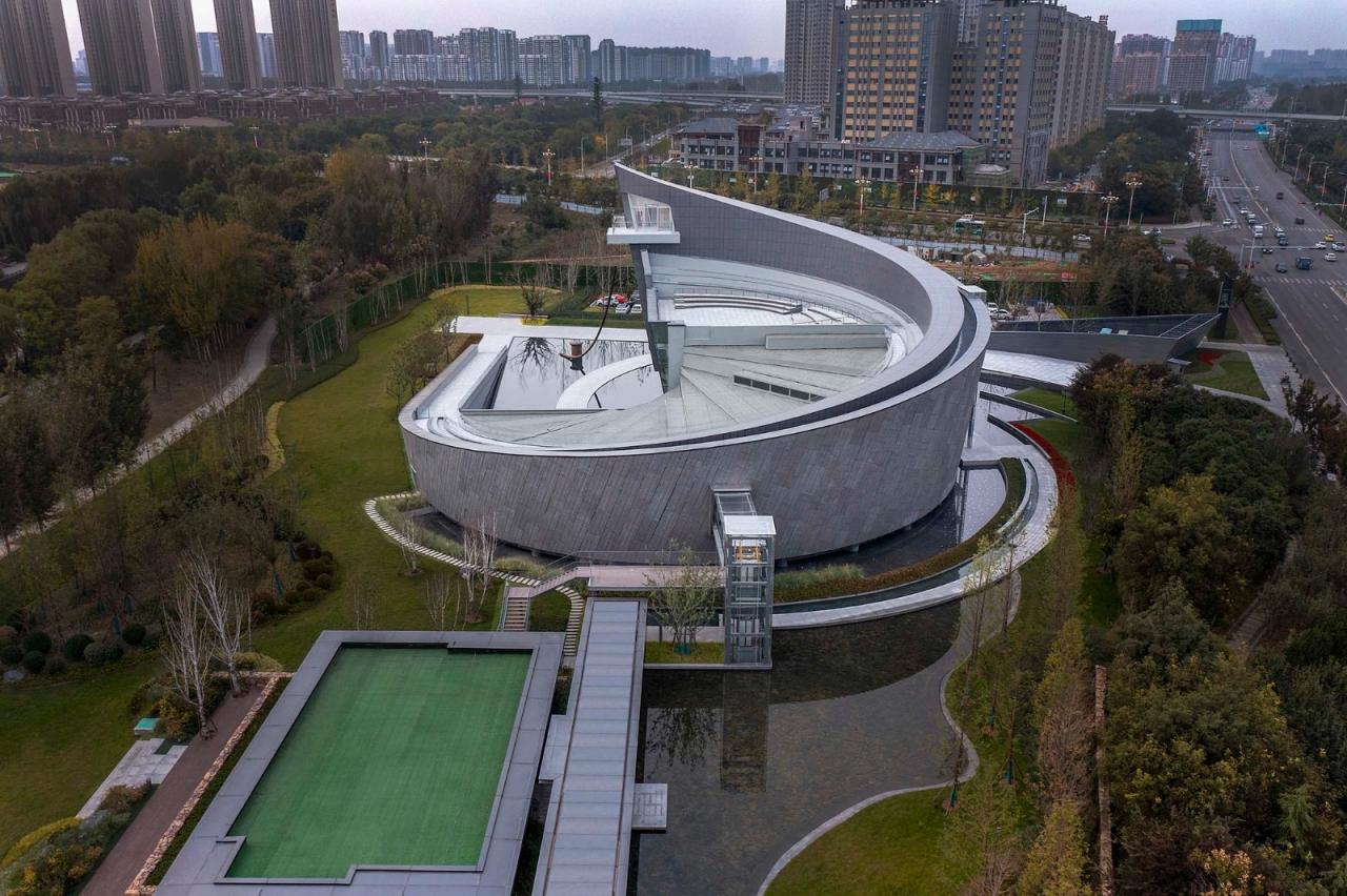 BIM建筑|济宁运河文化艺术中心 / 筑境设计 BIM建筑|济宁运河文化艺术中心 / 筑境设计