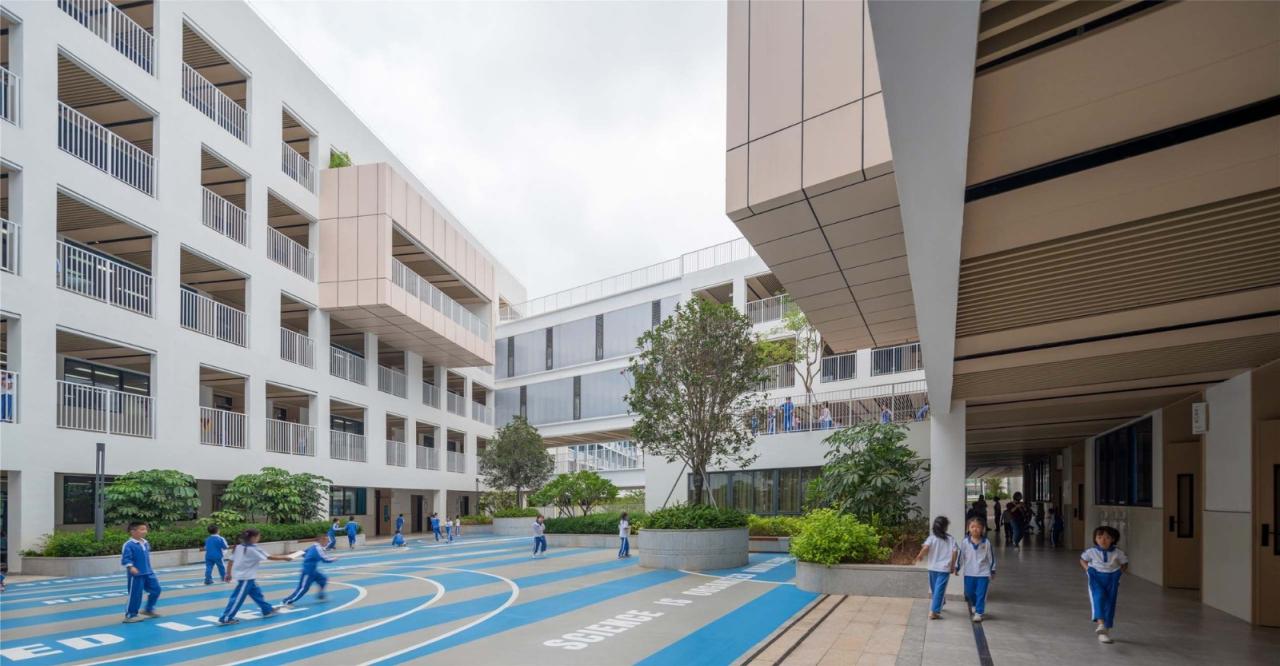 BIM建筑|深圳坪山区日新小学 / 申都设计 BIM建筑|深圳坪山区日新小学 / 申都设计