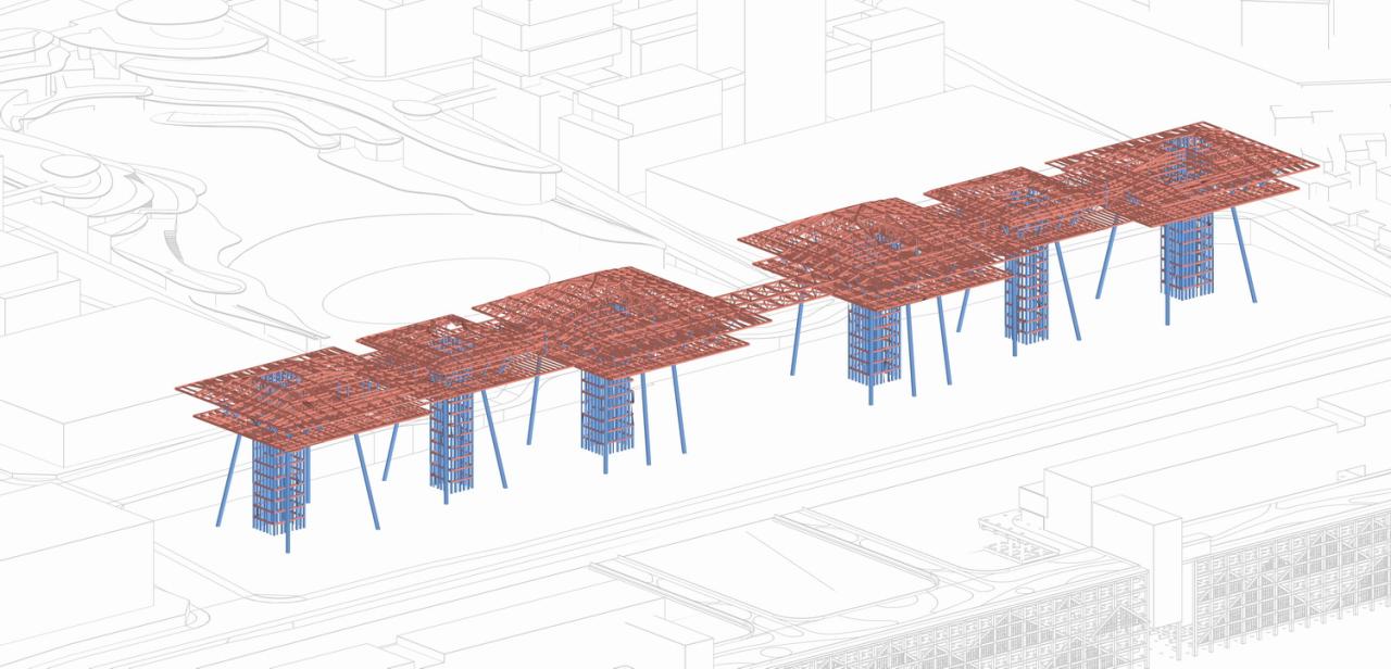 BIM建筑|“龙门吊” | MAD赢得重庆寸滩国际邮轮中心竞赛 BIM建筑|“龙门吊” | MAD赢得重庆寸滩国际邮轮中心竞赛