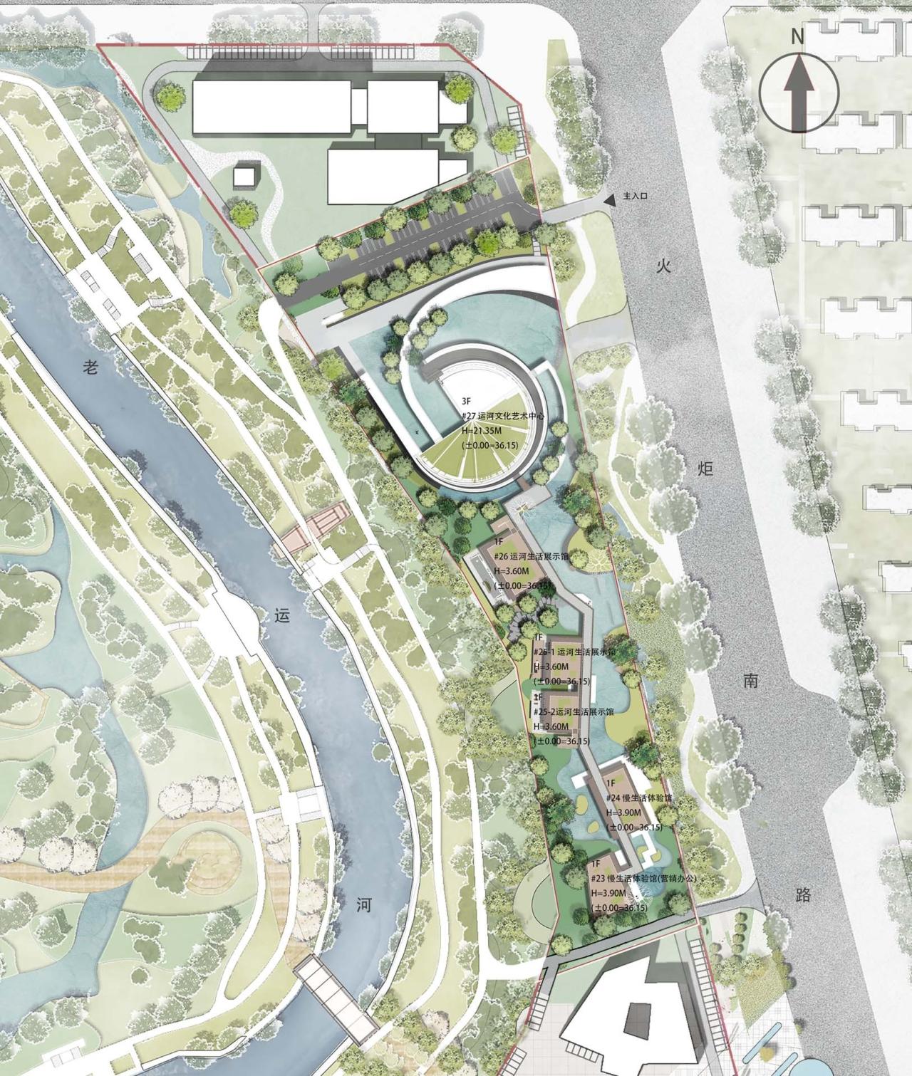 BIM建筑|济宁运河文化艺术中心 / 筑境设计 BIM建筑|济宁运河文化艺术中心 / 筑境设计