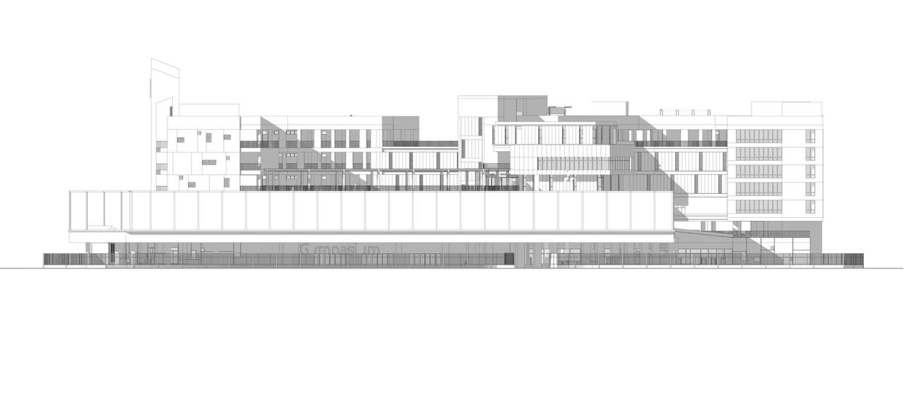 BIM建筑|深圳坪山区日新小学 / 申都设计 BIM建筑|深圳坪山区日新小学 / 申都设计