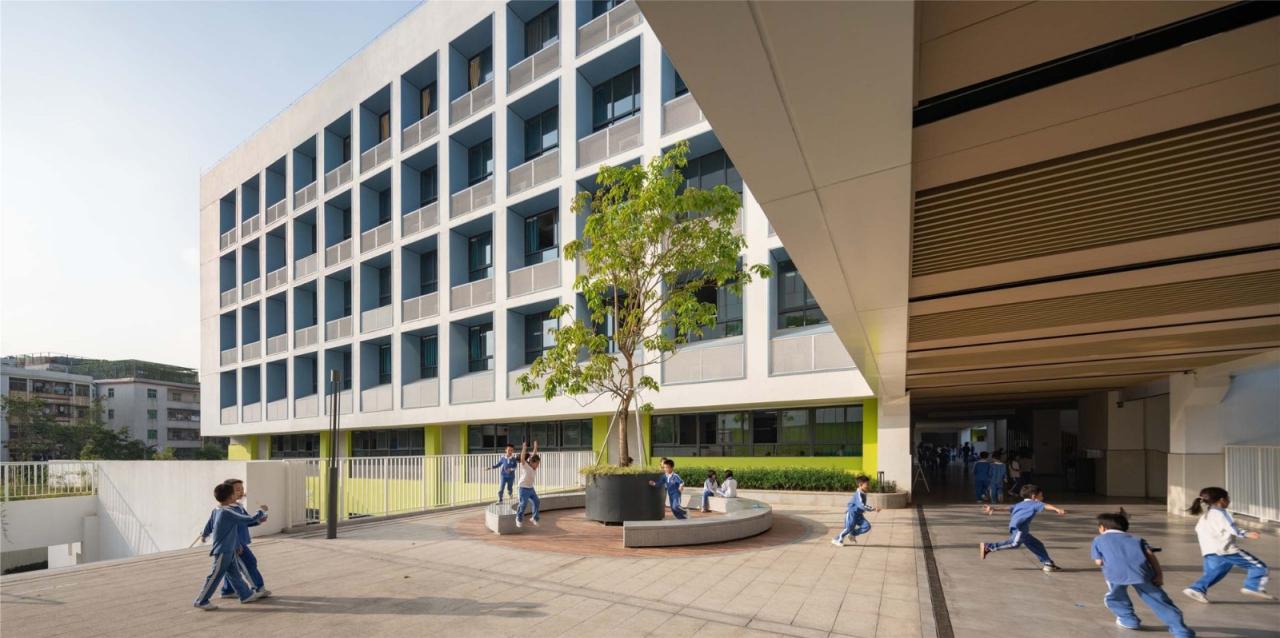 BIM建筑|深圳坪山区日新小学 / 申都设计 BIM建筑|深圳坪山区日新小学 / 申都设计