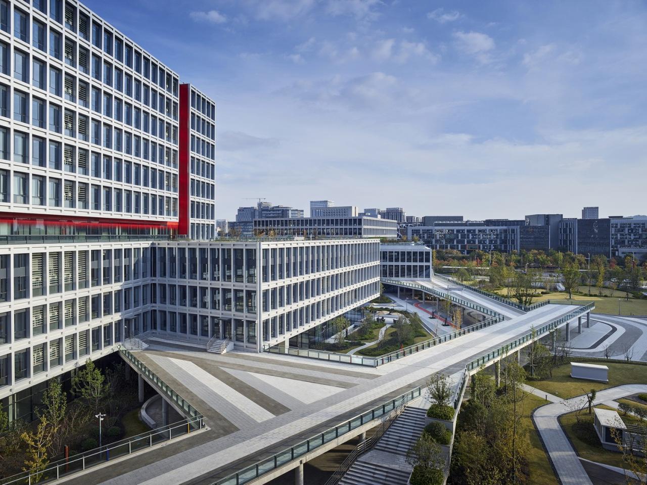 BIM建筑|阿里巴巴杭州软件生产基地二期 / 浙江省建筑设计研究院 BIM建筑|阿里巴巴杭州软件生产基地二期 / 浙江省建筑设计研究院